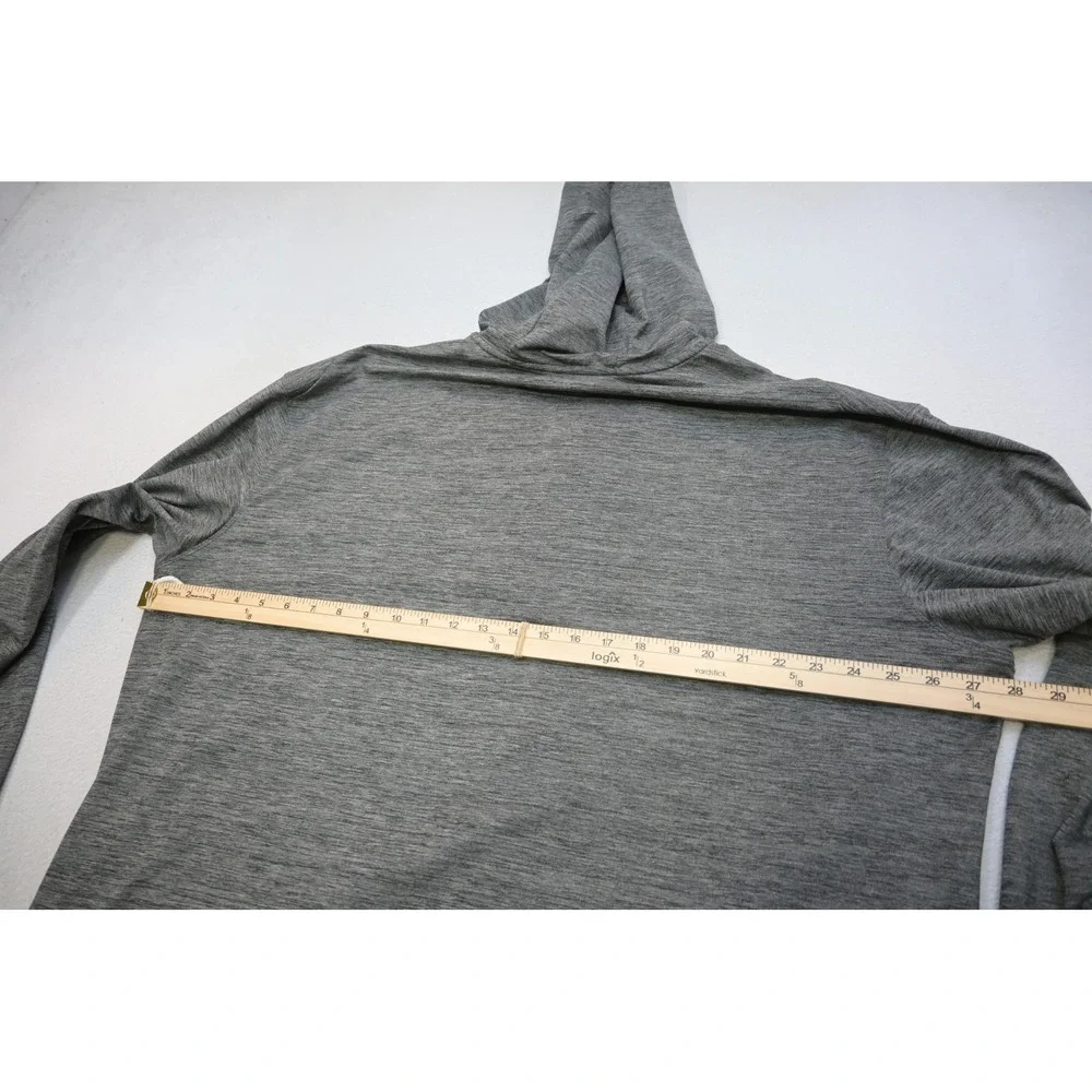 Nike Full Zip Hoodie Jacket Mens XXL Grey Performance Athletic Excellent